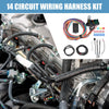 GM & Ford Universal 14 Circuit Wiring Harness Kit with Fuses