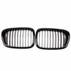 BMW E39 525 528 530 535 M5 Gloss Black Kidney Grille Cover (1997-2003)