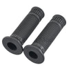 Universal Motorbike - Black 7/8" Rubber Handlebar Grips