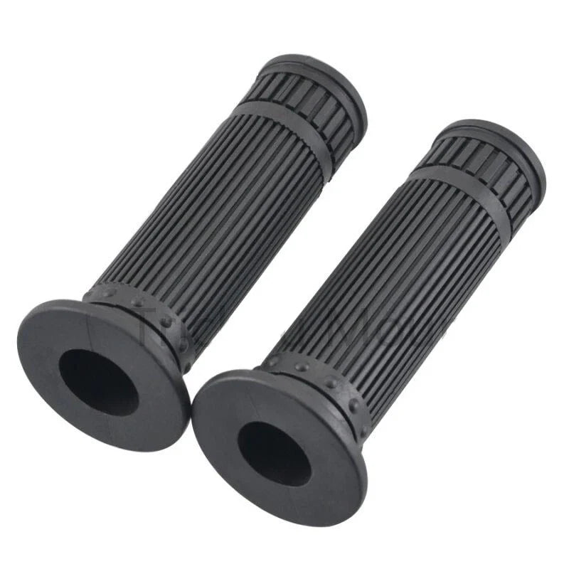 Universal Motorbike - Black 7/8" Rubber Handlebar Grips