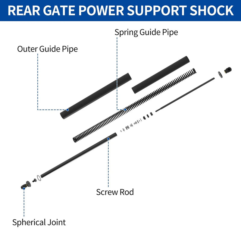 Ford Explorer Rear RH Tailgate Lift Support (2016-2019)