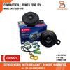 Toyota Hilux, Land Cruiser Denso 12V Electric Horn Kit 111dB (2005-2023)