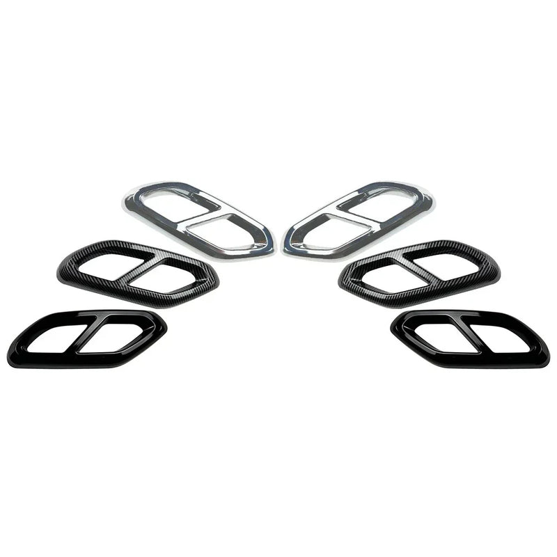 Mercedes Benz GLC Class X254 Exhaust Tail Pipe Muffler Tip Covers (2022+)