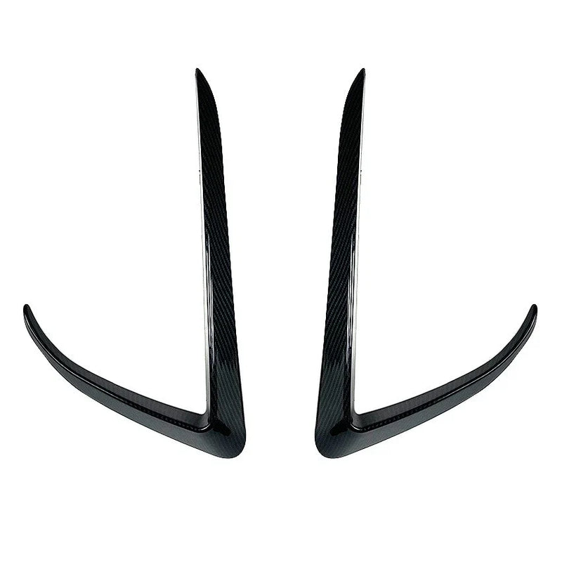 Tesla Model 3 Front Bumper Side C Canards Covers Trims (2017–2023)