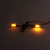 Universal Motorcycle 8mm Smoke LED Amber Turn Signal Light (2020-2023)