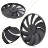 Kawasaki Ninja ZX6R ZX10R Black Engine Radiator Cooling Fan Blade