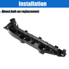Honda Civic Left Side Front Bumper Mounting Support Bracket (2005-2011)