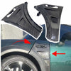 Mini Cooper R50 R52 R53 2002-2008 Real Carbon Fiber Vent Front Fenders Wings