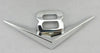Silver Engine Logo V8 Metal Sticker V8  Emblem Decal Badge