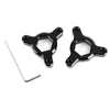 Kawasaki Ninja ZX6R ZX10R ZZR1400 Z800 14mm Fork Adjuster Aluminium Black (2003-2023)