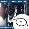 Set 80cm Length Motorcycle Hydraulic Brake Line Oil Hose Fitting with Banjo