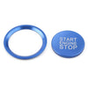 Audi A4L A5 A6L A7 A8 Blue Engine Start Button Decorative Ring Cover