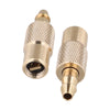 Car 2 x Tyre Inflator Valve Connector Pump Valve Parts