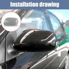 Toyota Corolla White Rear View Mirror Housing Cap (2007–2013)