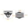 Jeep Cherokee WK2 20 x Plastic Rivet Bumper Fasteners