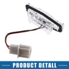 Acura 1 Pair White LED License Plate Light Assembly