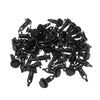 Toyota RAV4 50pc Black Bumper Rivet Retainer Clips