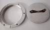Marine Use Inspection Port / Deck Plate 206mm OD 316 Stainless Steel