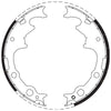 Jeep Cherokee XJ 4 x Rear Brake Shoes Lining Set (1994-2001)