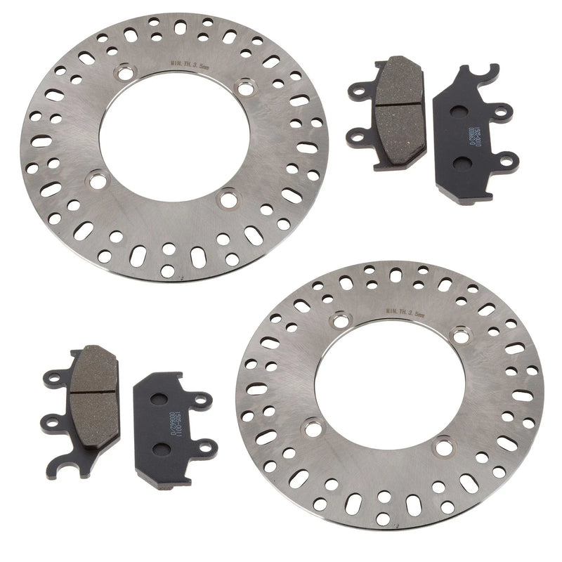 Yamaha Wolverine 700 Front Rotors & Semi-Metallic Pads (2016–2018)