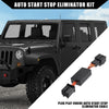 Jeep Wrangler JL JLU (2018-2023) 1 Set Black Car Auto Start Stop Canceller