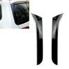 VW Sharan 2 x Rear Side Window Spoiler Trim Covers (2011-2022)