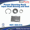 Cadillac Power Steering Rack Input Shaft Bearing and Seal