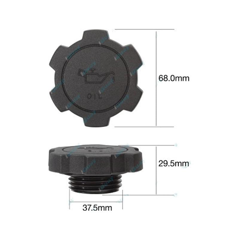 Toyota Landcruiser Prado KZJ120R 3.0L 1KZ-TE Engine 2003~09 Oil Filler Cap