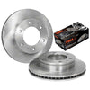 Ford Ranger PJ PK Front Disc Rotors + Pads Kit (2006 - 2011)