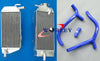 Honda CRF450R Aluminum Radiator & Red Silicone Y Hose (2009-2012)