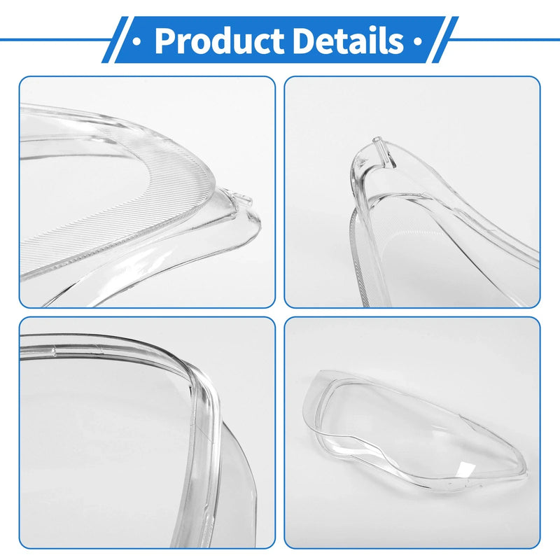 BMW 7 Series E66 / E65 Front Left Headlight Lens Cover (2002-2005)
