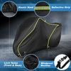 Outdoor Waterproof Motorbike Cover All Weather Protector Black 295cm