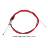 50cc-250cc ATV Quad Bike Red 120cm Throttle Cable Wire