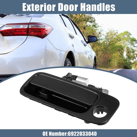 Toyota Camry Black Front Left Driver Side Exterior Door Handle