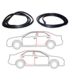 Datsun Sunny B310 210 120Y 130Y 140Y 150Y 1977-1981 Rear Door Weatherstrip Set