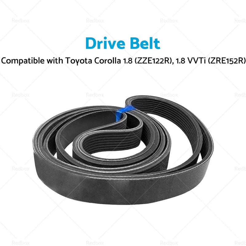 Toyota Corolla 1.8 ZZE122R ZRE152R 6PK1810 Ribbed Belt (2002-2015)