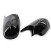 BMW E90 3 Series Gloss Black Side Rear Mirror Cover Caps (2009-2011)