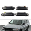 Mitsubishi Pajero Montero (1992-2000) Black 4Pc Outer Door Handle Set