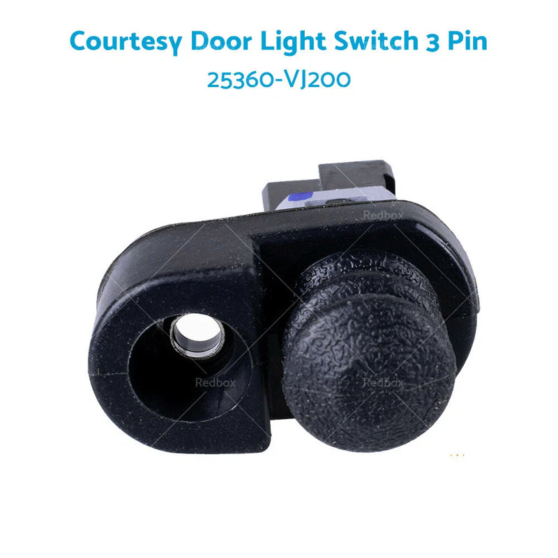 Nissan Patrol Y61, Navara D22 Door Courtesy Light Switch 3 Pins