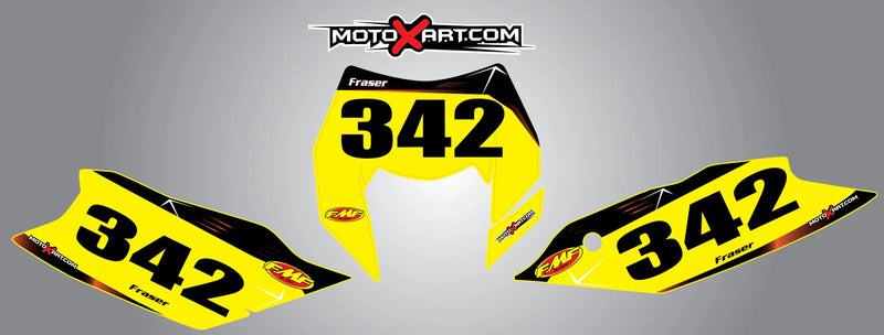 KTM EXC Barbed Style Stickers (2014-2016)