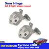 Door Hinge Upper Lower RH Set 2 Fits Mitsubishi L200 Triton Pickup 1986-96 D08