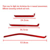 Corvette C8 Z51 Red Carbon Fiber Dashboard Trim Cover (2020-2023)