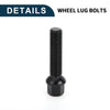 Volkswagen Porsche 10 x M14x1.5mm Ball Seat Wheel Lug Bolts 55mm Shank