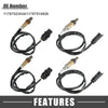 BMW 325i (2003 - 2005) 2.5L 4 x O2 Oxygen Sensor Upstream/Downstream