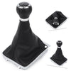 VW Passat B6 6-Speed Manual Gear Shift Knob w/ Boot Cover (2005-2010)