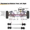 Ford Explorer 4 x Front Rear Sway Bar Links Kit (2006-2010)