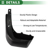 Honda Fit Hatchback Mud Flaps Splash Guards Front & Rear (2014-2017)