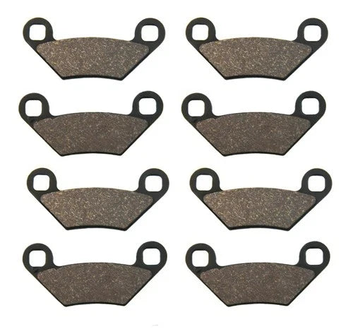 Polaris Sportsman 550 Front & Rear Semi-Metallic Brake Pads (2009–2014)