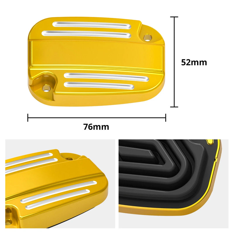 Harley Tri Glide FLHTCUTG Front Brake Reservoir Cover (2014-2023)