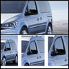VW Caddy (2015-2020) Gloss Black 2 Piece Pcs Side View Mirror Covers